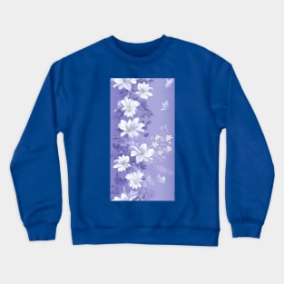 Lavender Flowers ! Crewneck Sweatshirt
